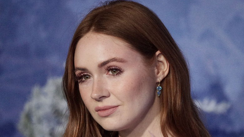 Karen Gillan posing for the camera