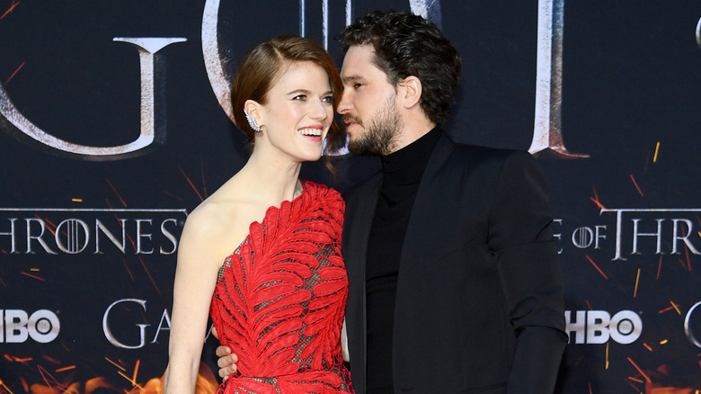 Kit Harington and Rose Leslie