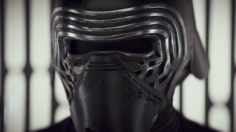 Kylo Ren in helmet