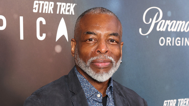 LeVar Burton on the red carpet