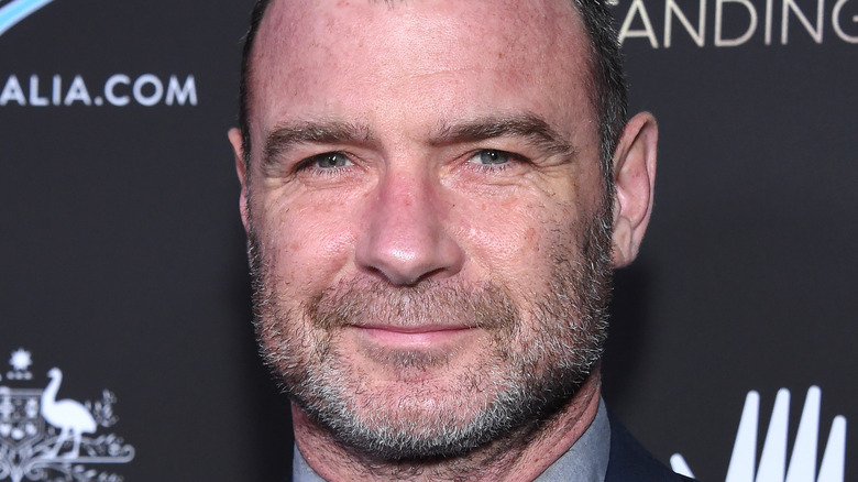 Liev Schreiber on a red carpet