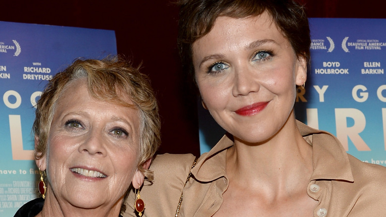 Gyllenhaal with mother Naomi Foner