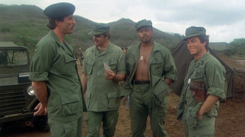 Magnum with his comrades