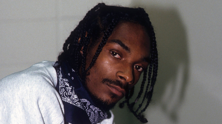   Snoop Dogg posa