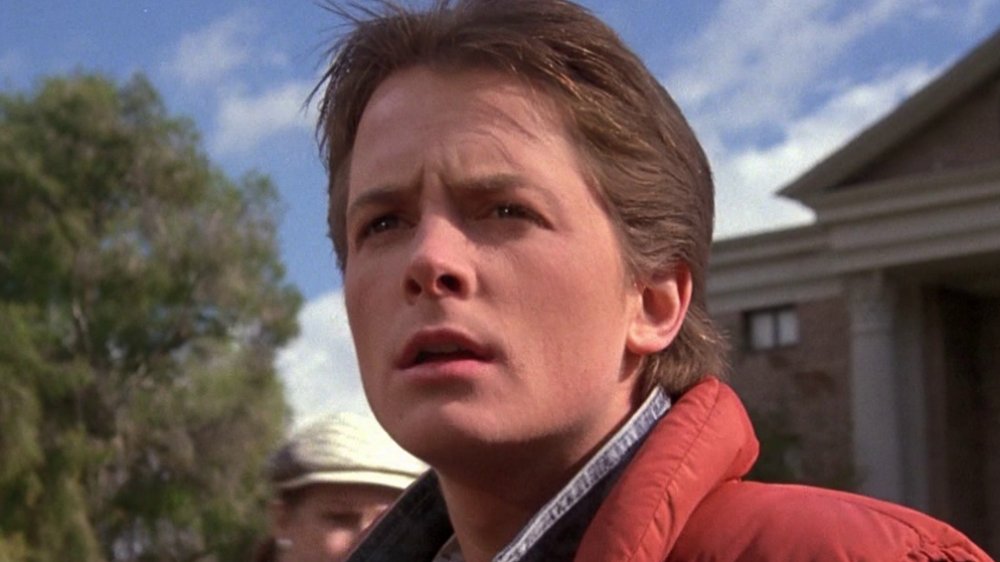 Michael J. Fox as Marty McFly in Back to the Future