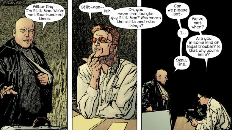   Wilbur Day en Matt Murdock chatten