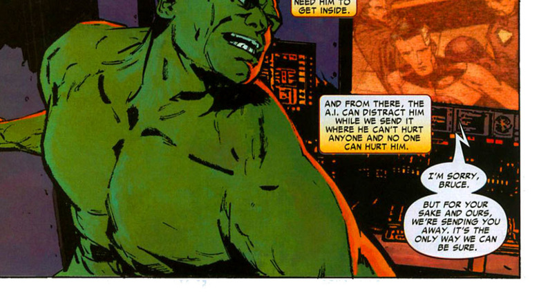 Hulk betrayed by the Illuminati