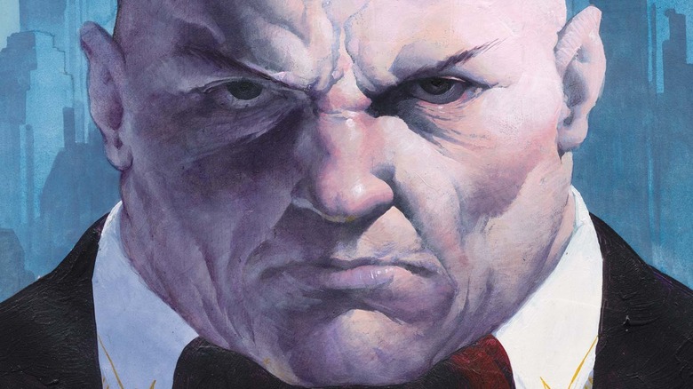 The Kingpin glares menacingly