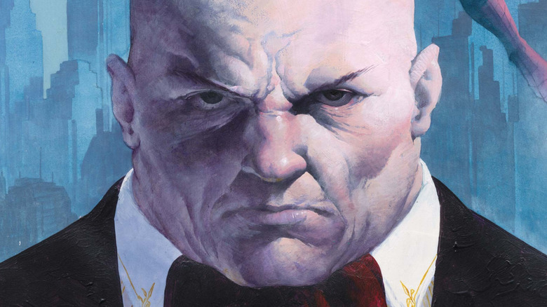 The Kingpin glares menacingly