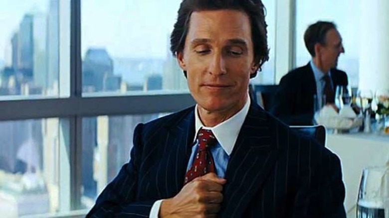 Matthew McConaughey as Mark Hanna in The Wolf of Wall Street