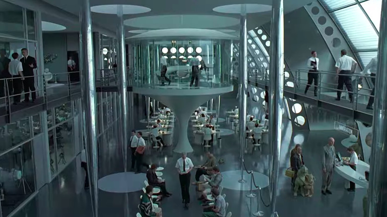 The inside of MIB headquarters