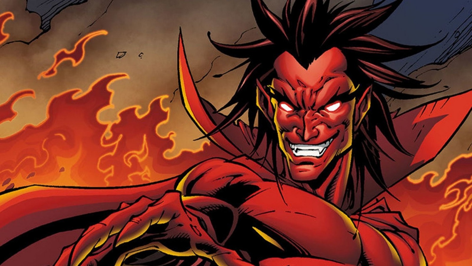 3. Call to Mephisto by Wanda In the comics, Wanda creates Tommy and Bill Maximoff's souls using slivers of Mephisto's essence. Towards the end of WandaVision, she hears the voice of her kids, who were presumed dead. Wanda might unleash the devil on Earth in hopes of saving her kid. Marvel Comics