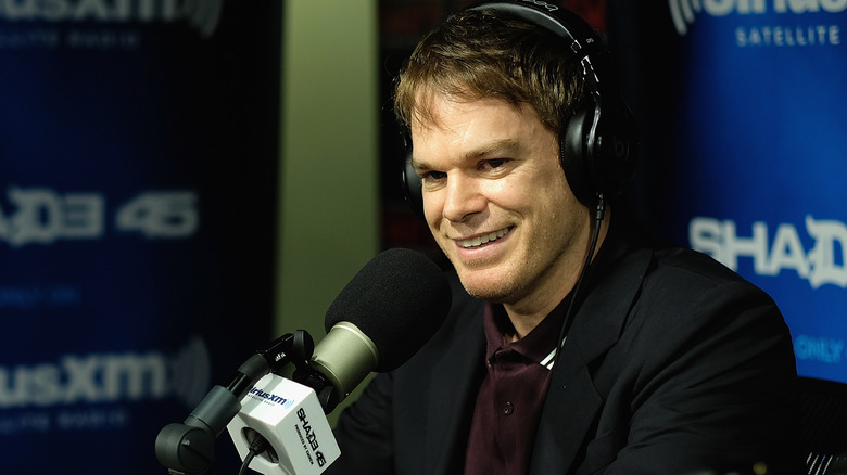Hall during radio interview