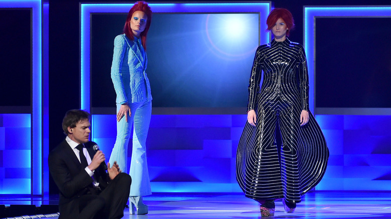 Hall performs at Bowie tribute