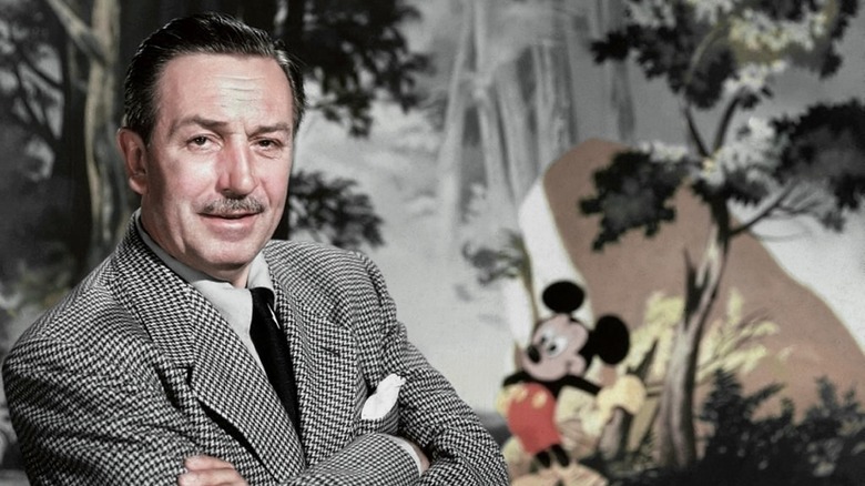 Walt Disney with Mickey