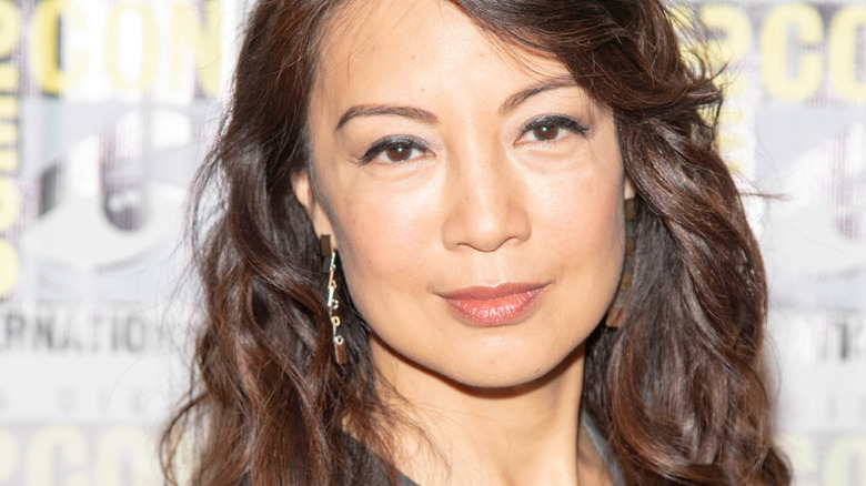 Ming-Na Wen posing for the camera