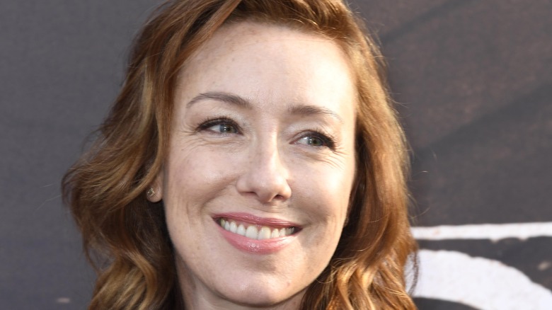 Molly Parker smiles