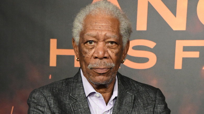 Morgan Freeman as Nelson Mandela in Invictus