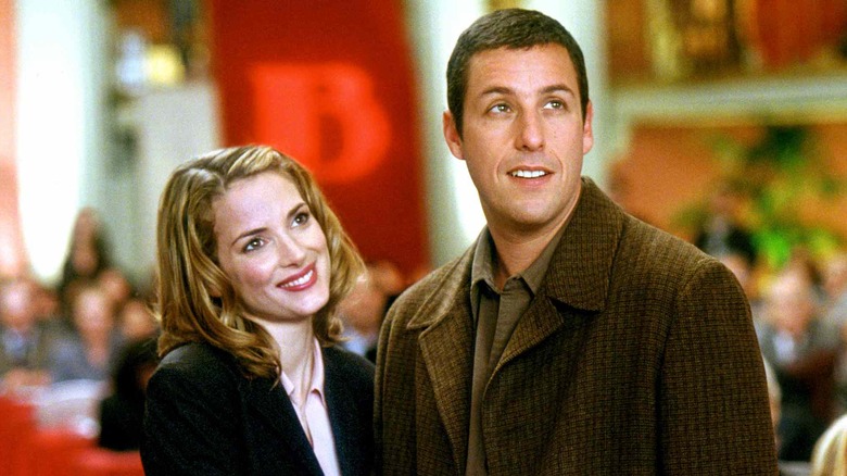 Adam Sandler and Winona Ryder