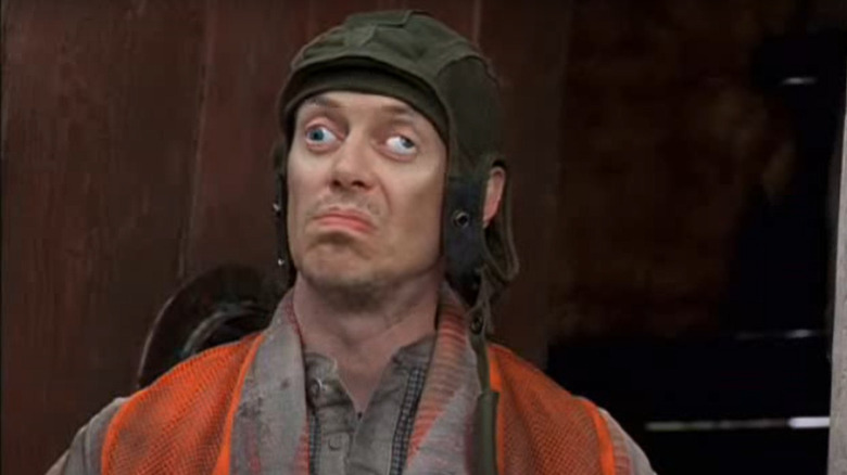 Steve Buscemi with crazy eyes