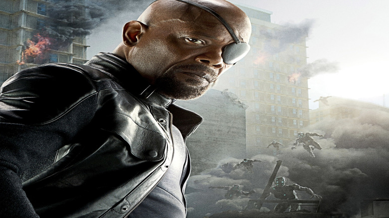 Samuel  L. Jackson as Nick Fury