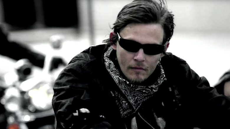 Norman Reedus in the "Judas" video