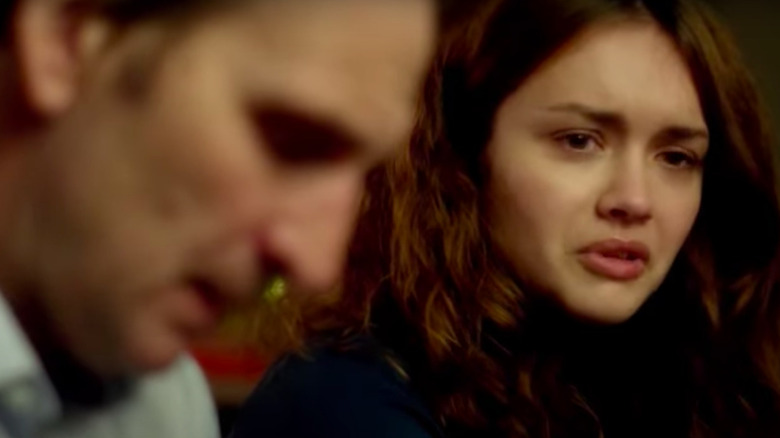 Meg Demoys talking to dad