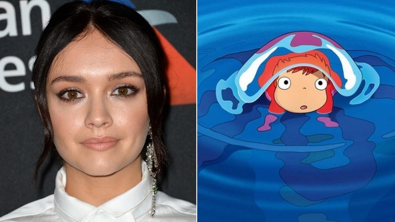 Olivia Cooke and Ponyo