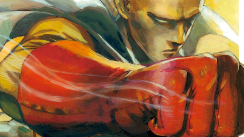 Epic action scene, Concept art of saitama one punch