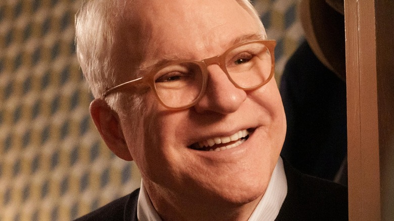 Steve Martin smiles