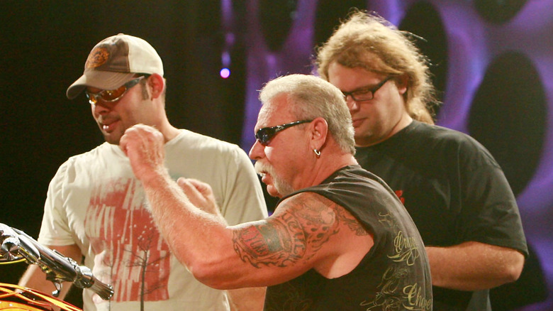 Paul Teutul Sr with sons