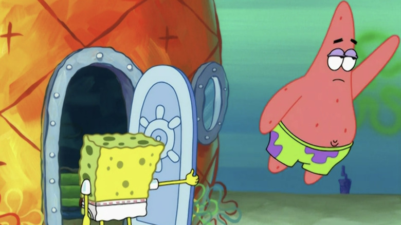 Patrick flying