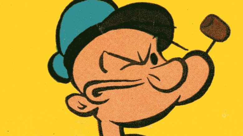 Popeye's face