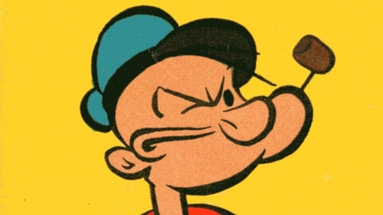 Popeye's face