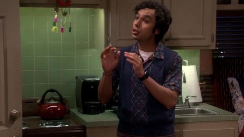 Raj is confused