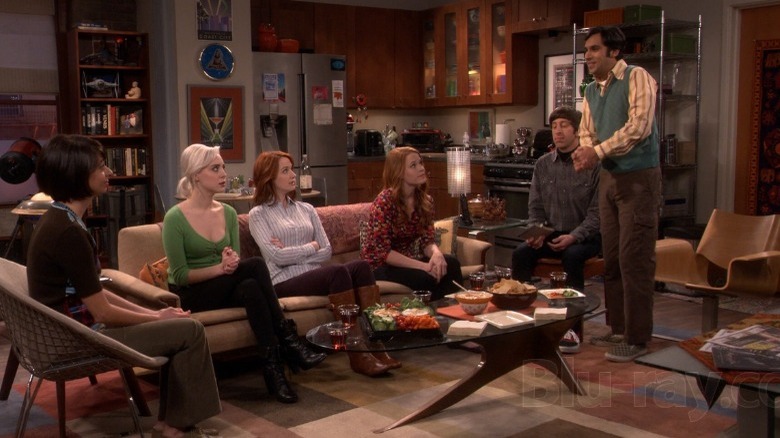 Raj with his exes