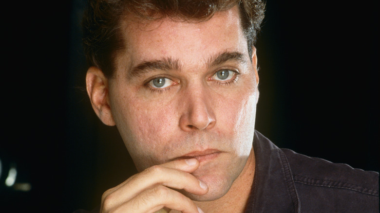 Ray Liotta hand on chin