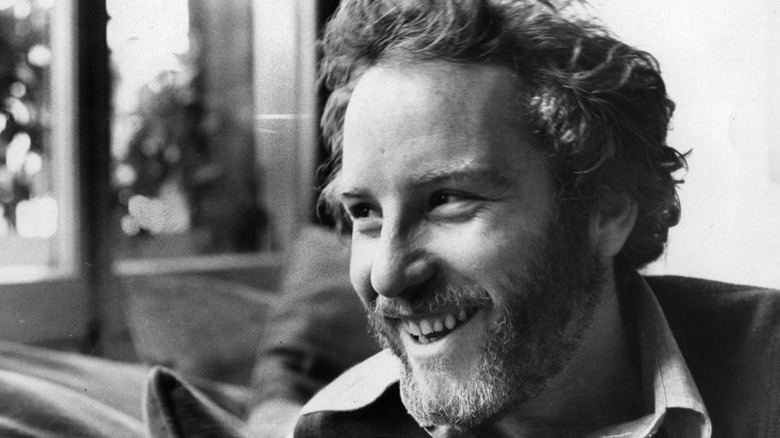Black and white photo of Dreyfuss in the 1970s