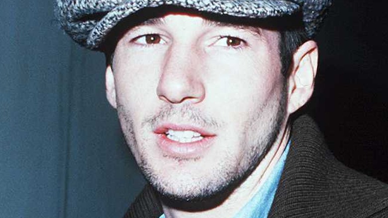 Richard Gere in a Peaky Blinders cap