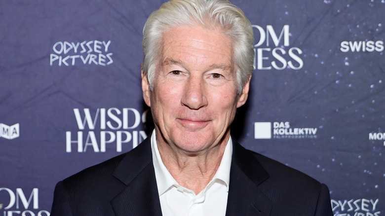 Richard Gere smiling at the 