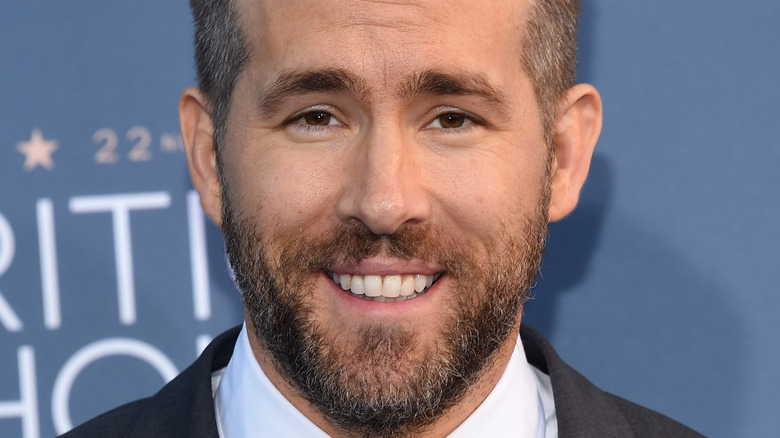 Ryan Reynolds smiling