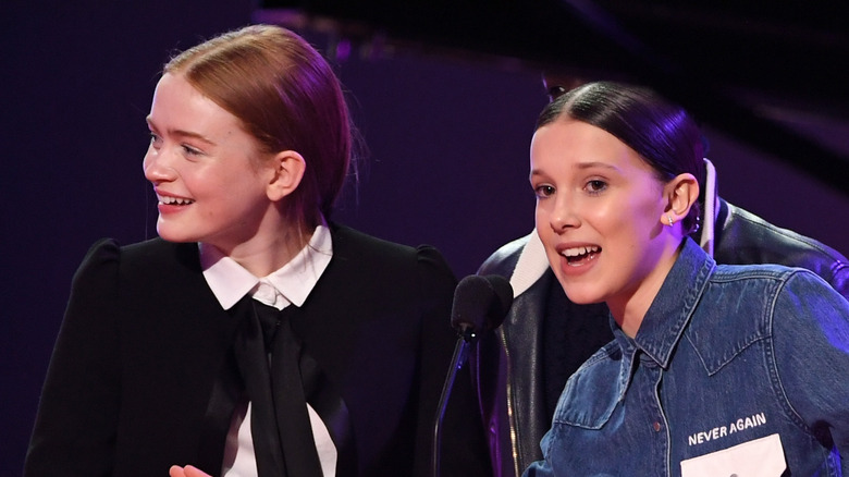 Sadie Sink, Millie Bobby Brown
