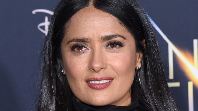 Salma Hayek smiling