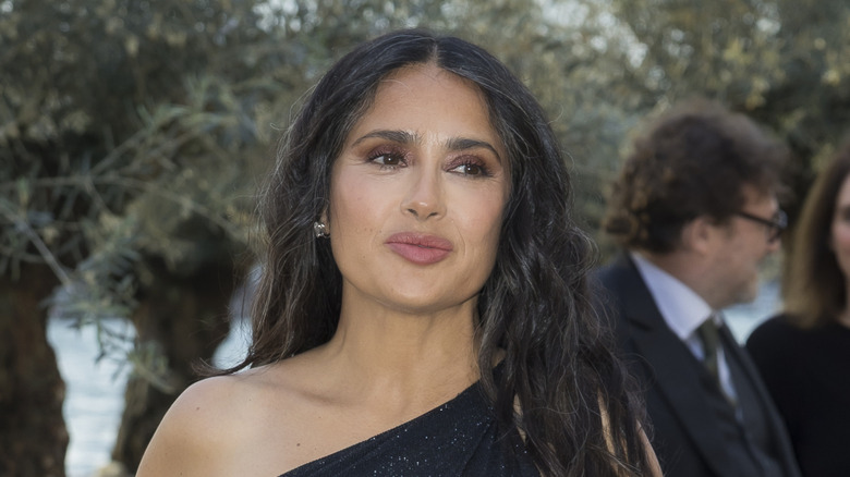 Salma Hayek smiling