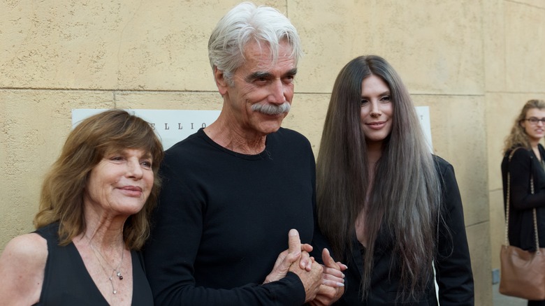 Katherine Ross, Sam Elliott, Cleo Rose Elliott