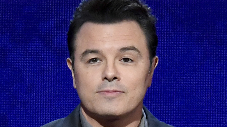 Seth MacFarlane presenting at an awards show