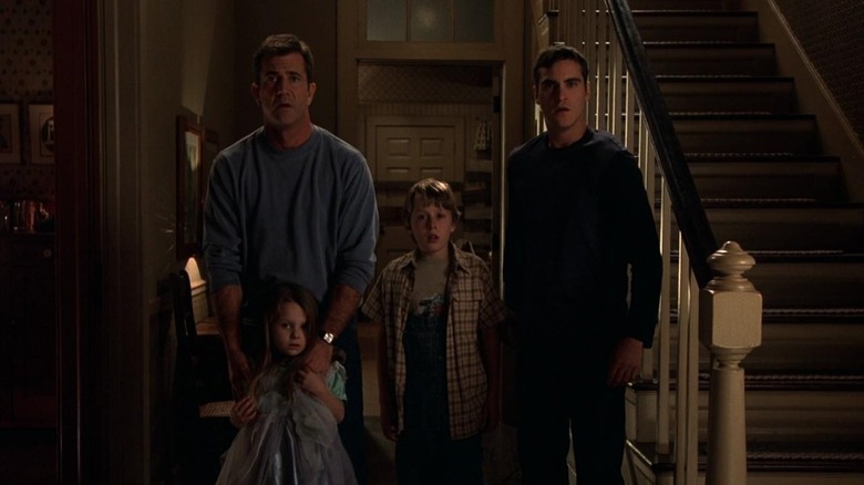 The main characters of Signs scared