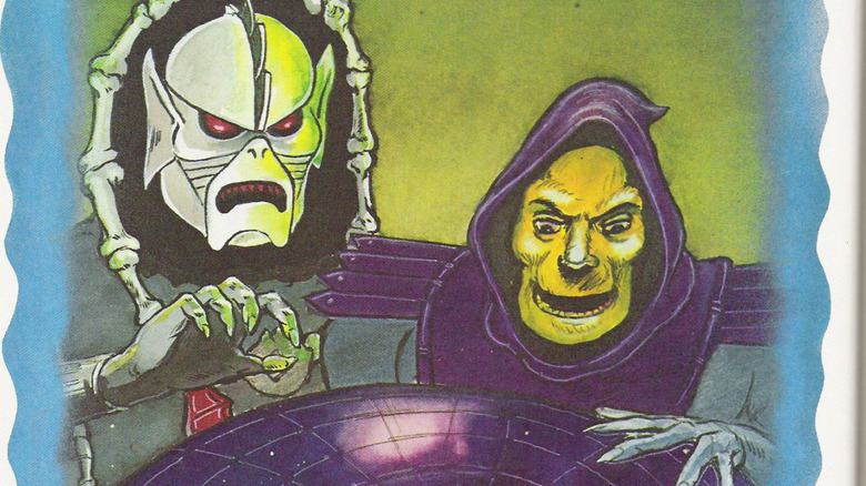 Hordak and Skeletor with a face