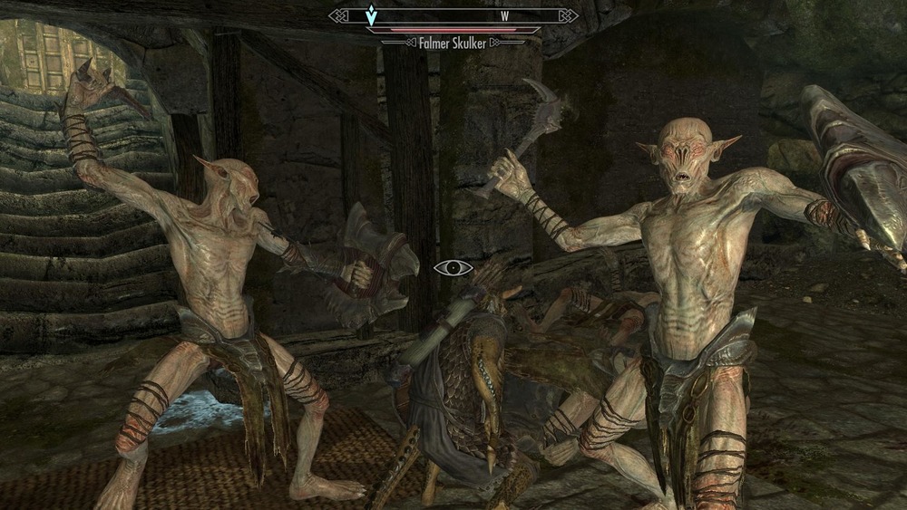 Skyrim Falmer Battle