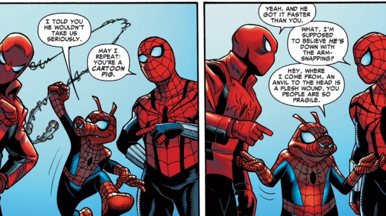 Spider-Ham in the Spider-Verse event
